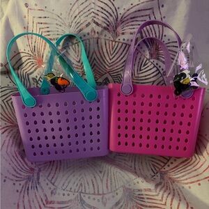Easter viral basket Tote Bags